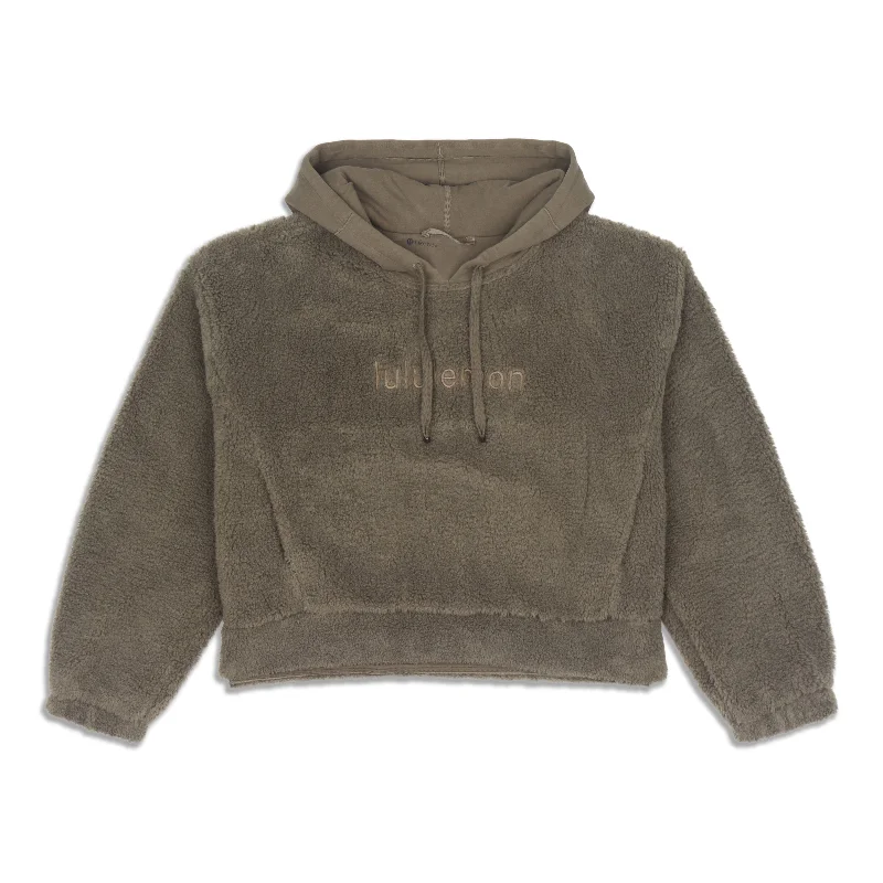 Best Seller Textured Fleece Embroidered Logo Hoodie - Resale
