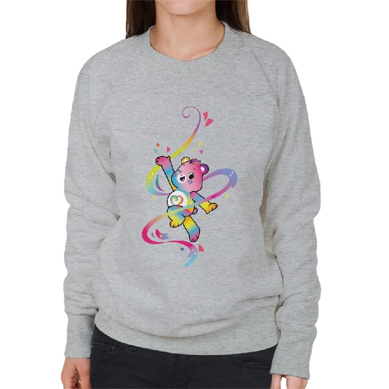 Crazy Deals retro sports hoodieCare Bears Togetherness Bear Multi Coloured Rainbow Women's Sweatshirt Crazy Deals retro sports hoodieCare Bears Togetherness Bear Multi Coloured Rainbow Women's Sweatshirt