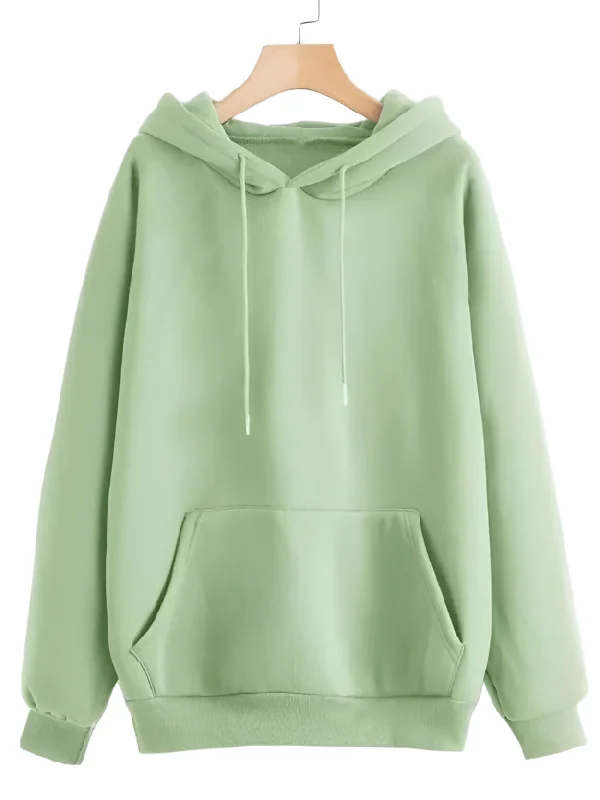 Year-End Sale Women's Solid Fleece Hoodies