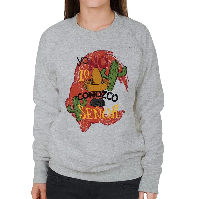Customer Appreciation Sale fitness lifestyle hoodieWoody Woodpecker Yo No Lo Conozco Senor Women's Sweatshirt Customer Appreciation Sale fitness lifestyle hoodieWoody Woodpecker Yo No Lo Conozco Senor Women's Sweatshirt