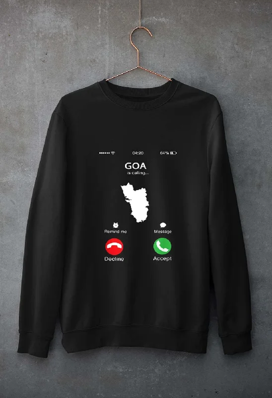 Deal of the Week workout style hoodieGoa Calling Unisex Sweatshirt for Men/Women