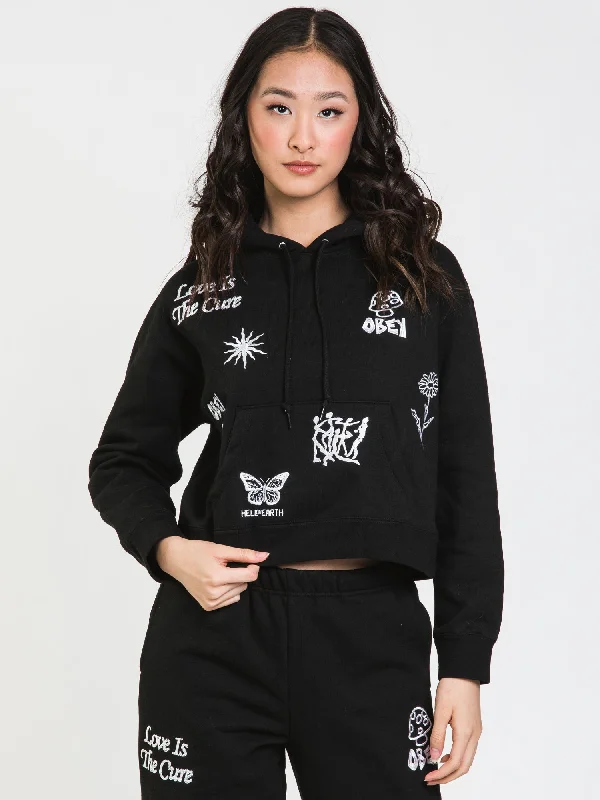 Closeout Sale OBEY OPTIMISM HOODIE - CLEARANCE