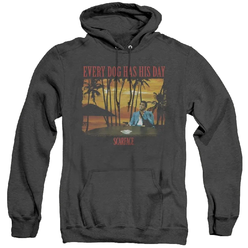 New Arrival comfortable hooded sweatshirtScarface A Dog Day - Heather Pullover Hoodie New Arrival comfortable hooded sweatshirtScarface A Dog Day - Heather Pullover Hoodie