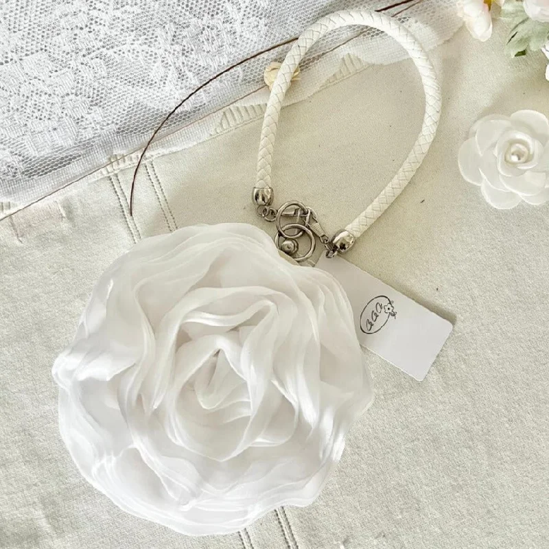 Limited Stock long sleeve dressRose Flower Party Purse