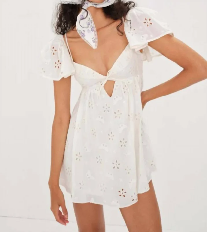 Savings Alert trendy bodycon dressWeston Mini Dress In White
