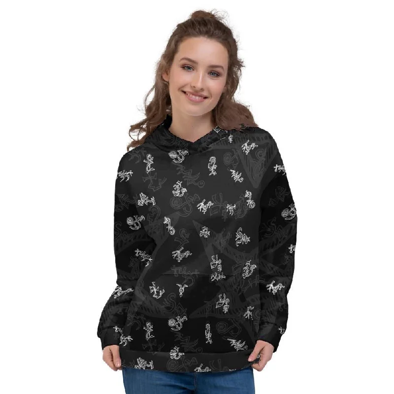 Closeout Sale Magic Symbol Gothic Witch Women's Hoodie
