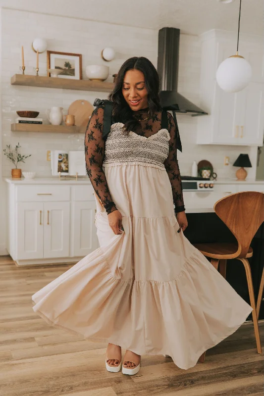 Don’t Miss Out casual slip dressPLUS SIZE - Nostalgic Nights Dress