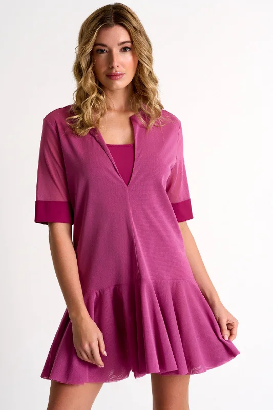 Deal of the Day trendy bodycon dressShort Flowy Dress - 52333-66-320