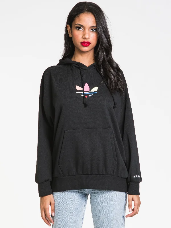 Savings Galore ADIDAS F/T CROPPED EMBROIDERED LOGO HOODIE  - CLEARANCE