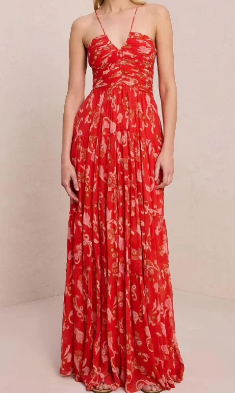 Value Deals modern dressAnnalise Dress In Calla Multi