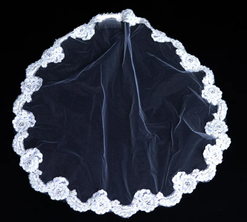 Stock Clearance chic dressMantilla Lace Veil