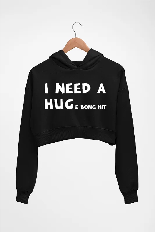 Epic Deals bold hoodie with logoBong Crop HOODIE FOR WOMEN