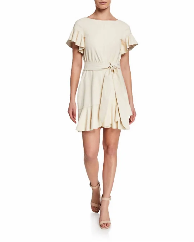 Limited Time Offer sleek midi dressAimee Dress In Ivory