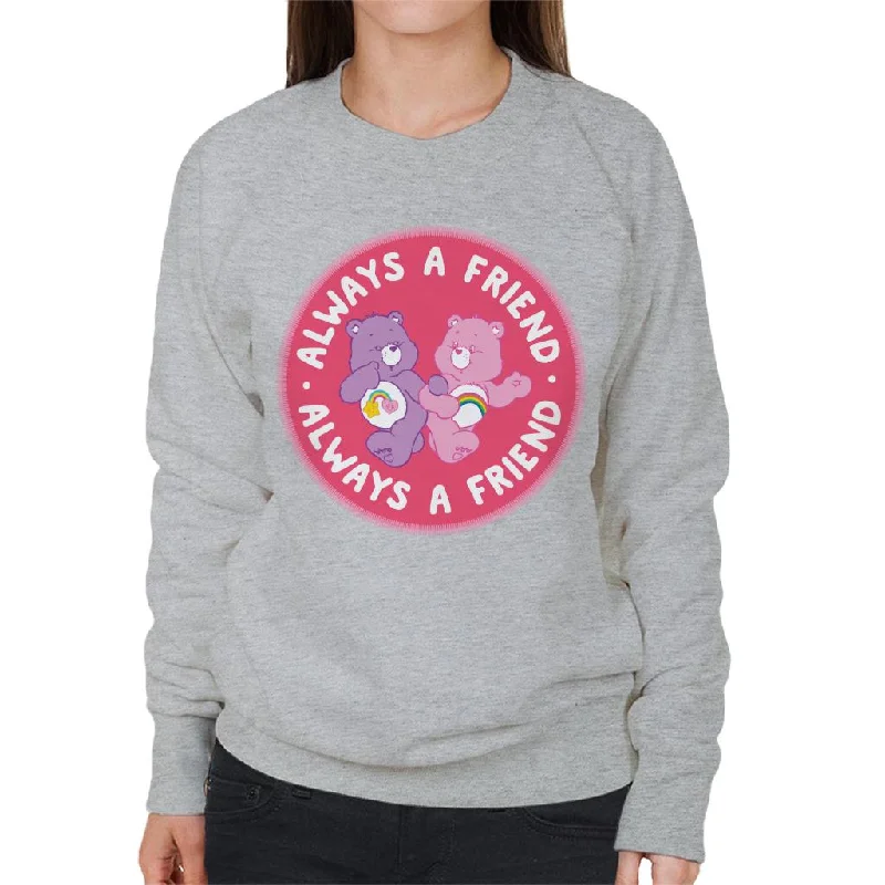 Limited Edition fitness lifestyle hoodieCare Bears Cheer Bear And Best Friend Bear Always A Friend Women's Sweatshirt Limited Edition fitness lifestyle hoodieCare Bears Cheer Bear And Best Friend Bear Always A Friend Women's Sweatshirt