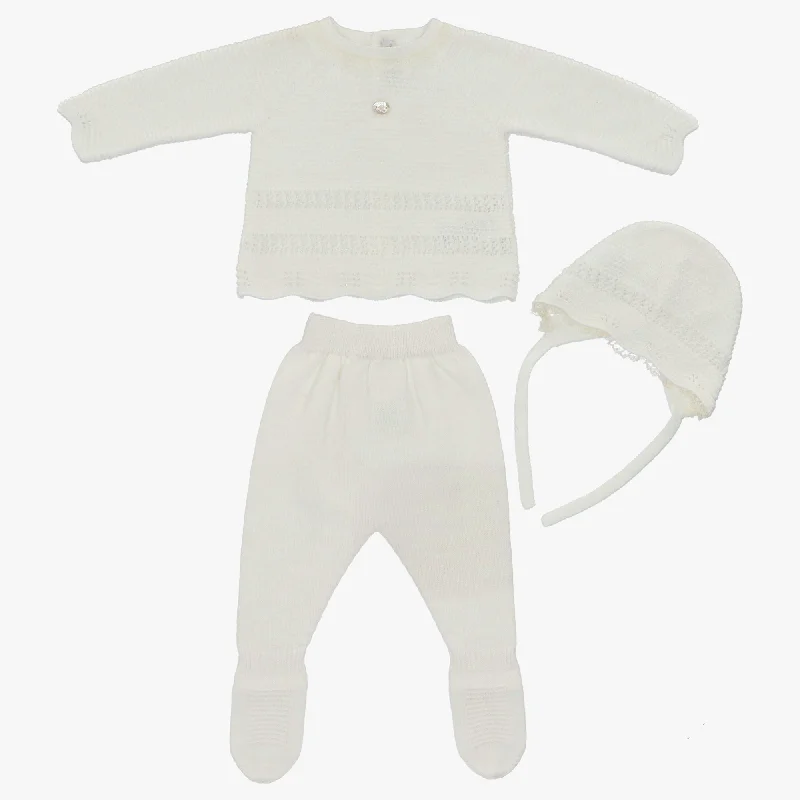 Clearance Event comfy dressMartin Aranda Ivory Sweater Knit