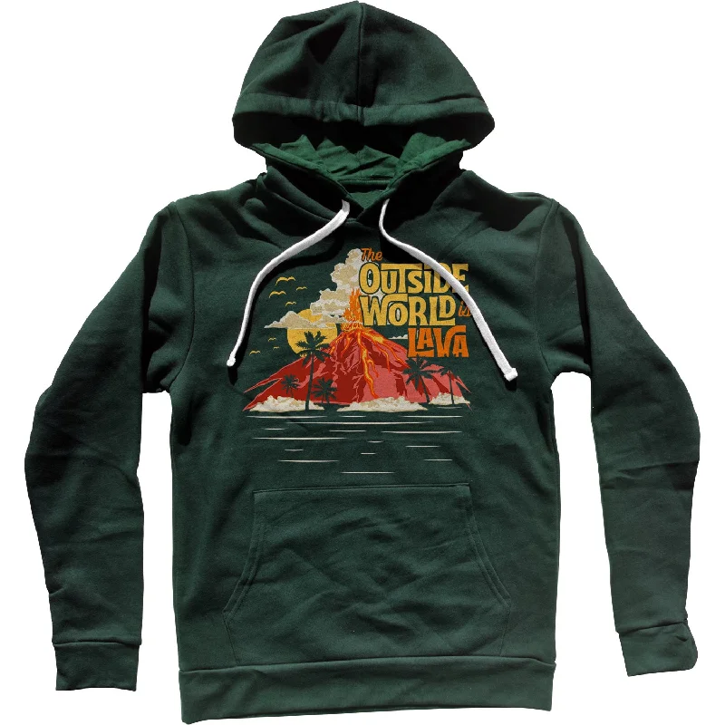 Early Access The Outside World is Lava Unisex Hoodie