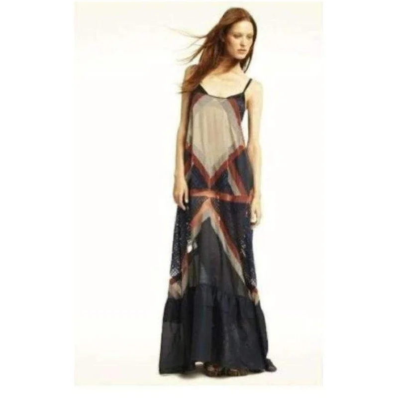 Low Prices ashionable dressRunway Hazelnut Chantelle Maxi Color Block Dress EUI6Q349