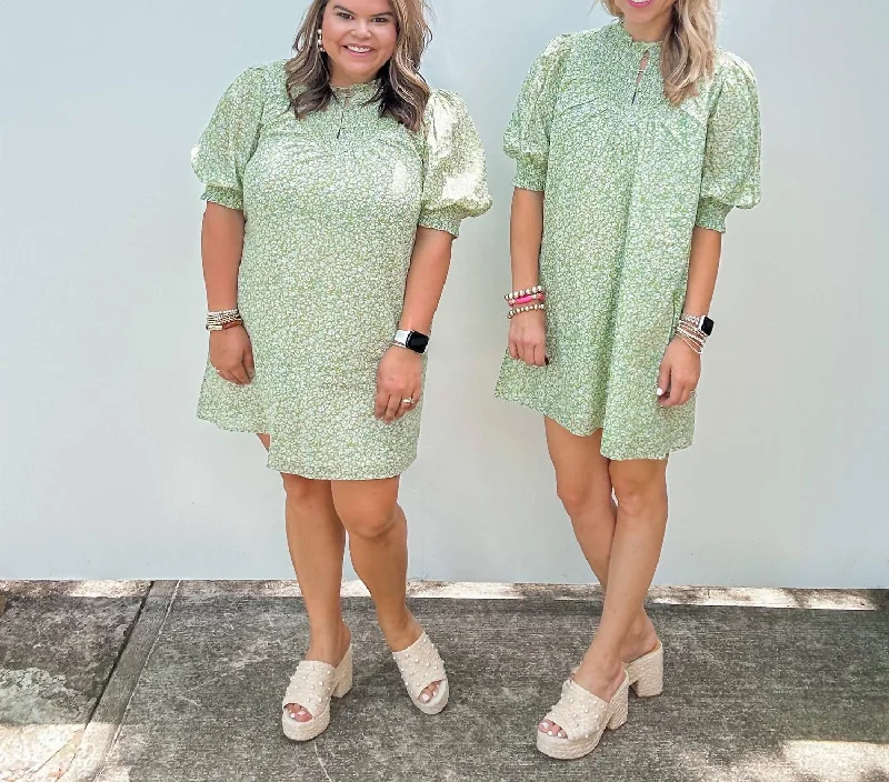 Holiday Sale relaxed fit dressBea Dress In Green