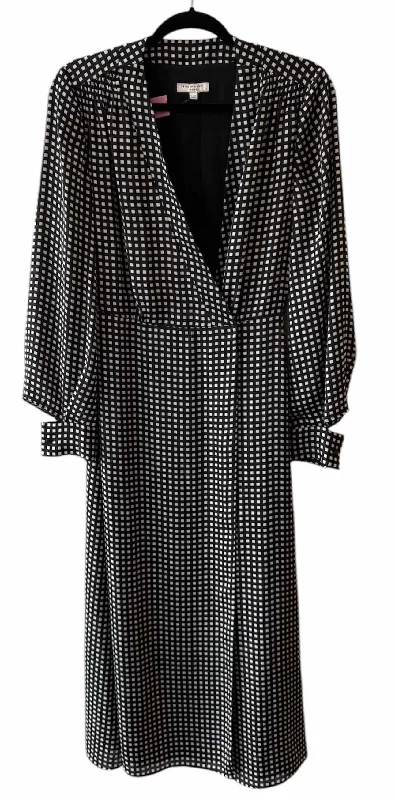 Super Deal structured dressEquipment Black and white Size S Dress