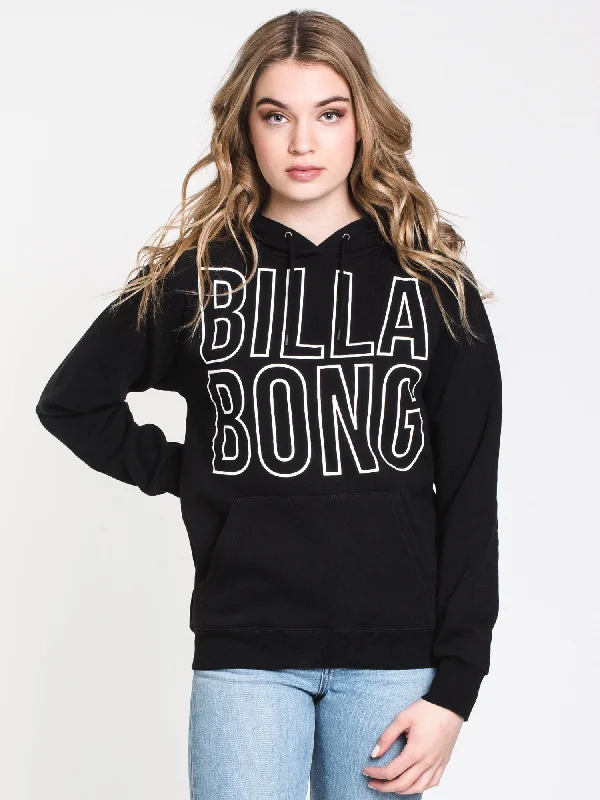 Deal Frenzy WOMENS LEGACY PULLOVER HOODIE - BLACK - CLEARANCE