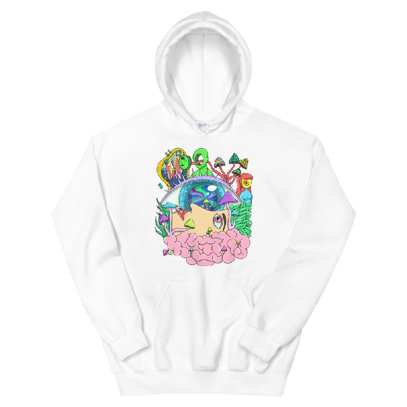 Now or Never Tripping Graphic Hoodie