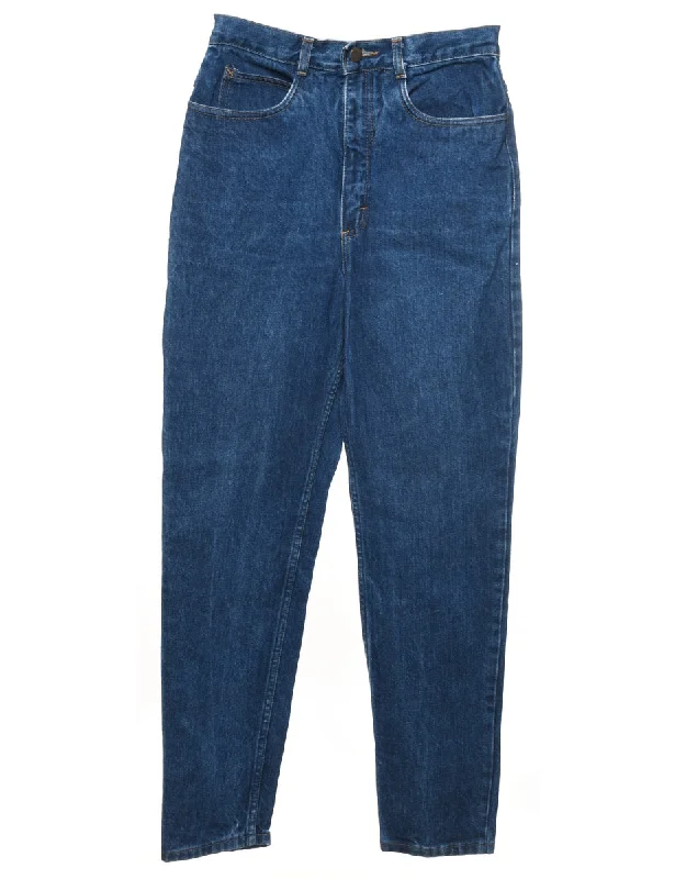 Best Deals fashion-forward jacketHigh Waist Dark Wash Tapered Jeans - W26 L29
