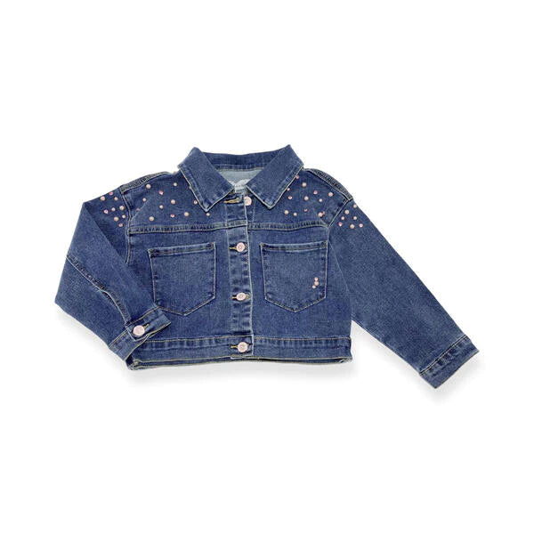 Year-End Sale romantic dressEmbellished Denim Jacket