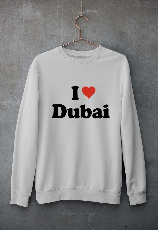 Stock Clearance slim fit workout hoodieI Love Dubai Unisex Sweatshirt for Men/Women Stock Clearance slim fit workout hoodieI Love Dubai Unisex Sweatshirt for Men/Women