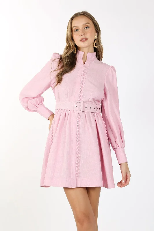 Price Reduction ruched dressShort Vintage Long Sleeve Mini Dress