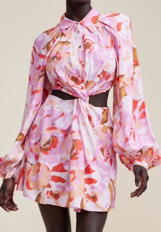Shop and Save statement dressWoodward Dress In Peony Harvest
