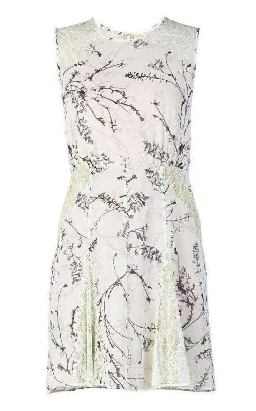 Online Exclusive wrap dressGwenyth Blocked Sleeveless Flared Skirt Dress