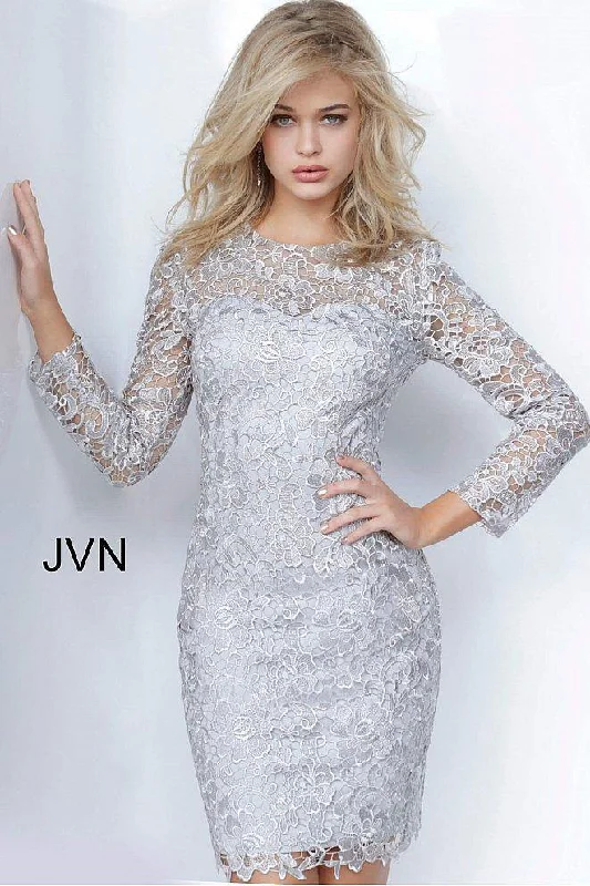 Super Sale relaxed fit dressJovani 3217 Short Cocktail Lace Dress