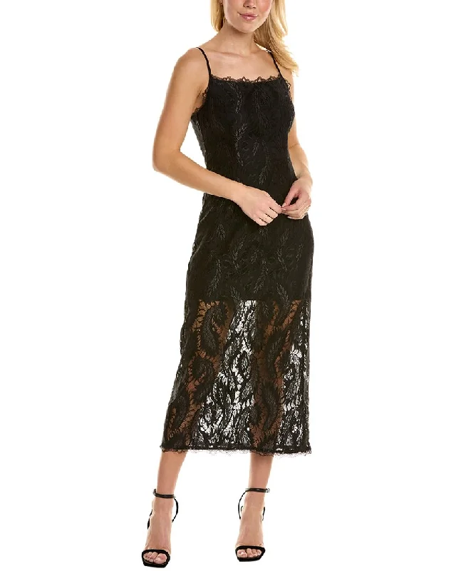 Crazy Deals pleated maxi dressO.P.T. Lace Midi Dress