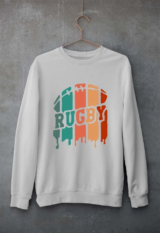 Best Bargains graphic gym sweatshirtRugby Unisex Sweatshirt for Men/Women