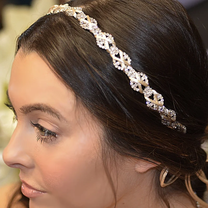 Quick Sale casual day dressRhinestone Headband or Belt
