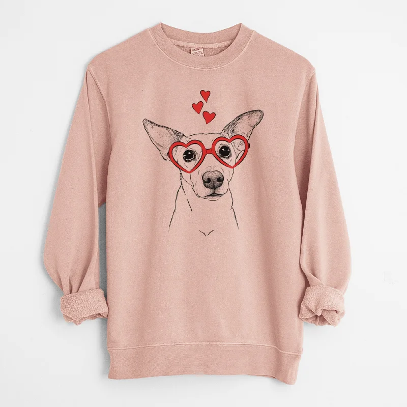 Special Promotion sleek sports hoodieValentine Molly the Jack Russell Terrier - Unisex Pigment Dyed Crew Sweatshirt Special Promotion sleek sports hoodieValentine Molly the Jack Russell Terrier - Unisex Pigment Dyed Crew Sweatshirt