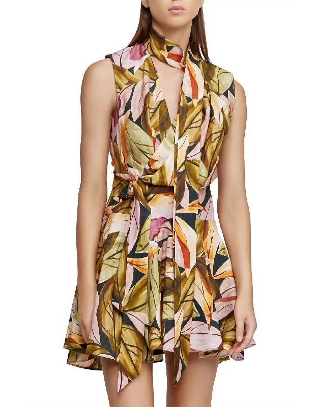 Deal of the Day casual shift dressRidgeway Dress In Falling Leaves