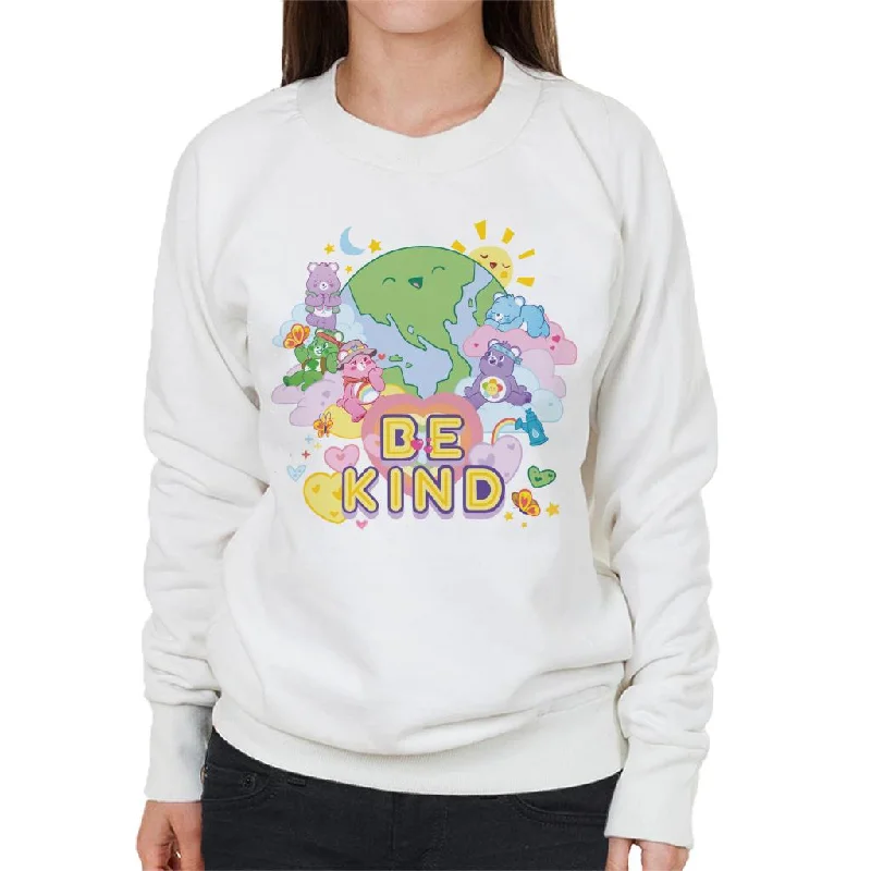 Price Reduction trendy sports sweatshirtCare Bears Unlock The Magic Be Kind On Earth Women's Sweatshirt Price Reduction trendy sports sweatshirtCare Bears Unlock The Magic Be Kind On Earth Women's Sweatshirt
