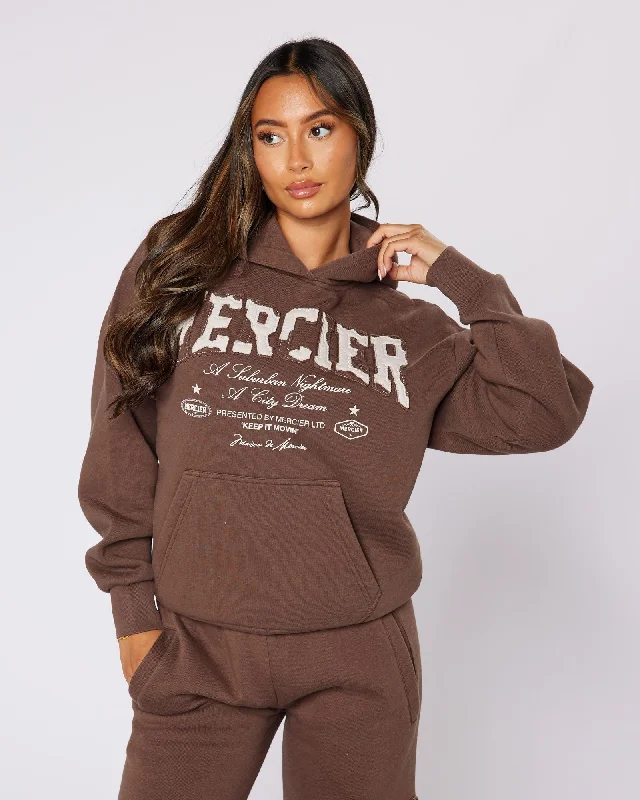 Best Bargains Womens Brown City Dreams Hoodie