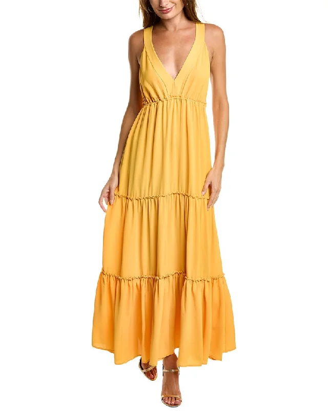 New Deals sophisticated dressLe Superbe Staying Golden Gown